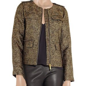 Michael Kors Metallic Tweed Jacket